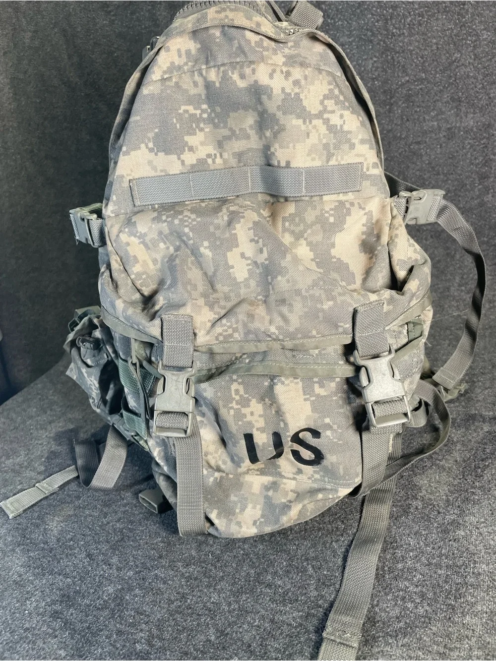 US ARMY ACU ASSAULT PACK 3 DAY MOLLE II BACKPACK Made in USA